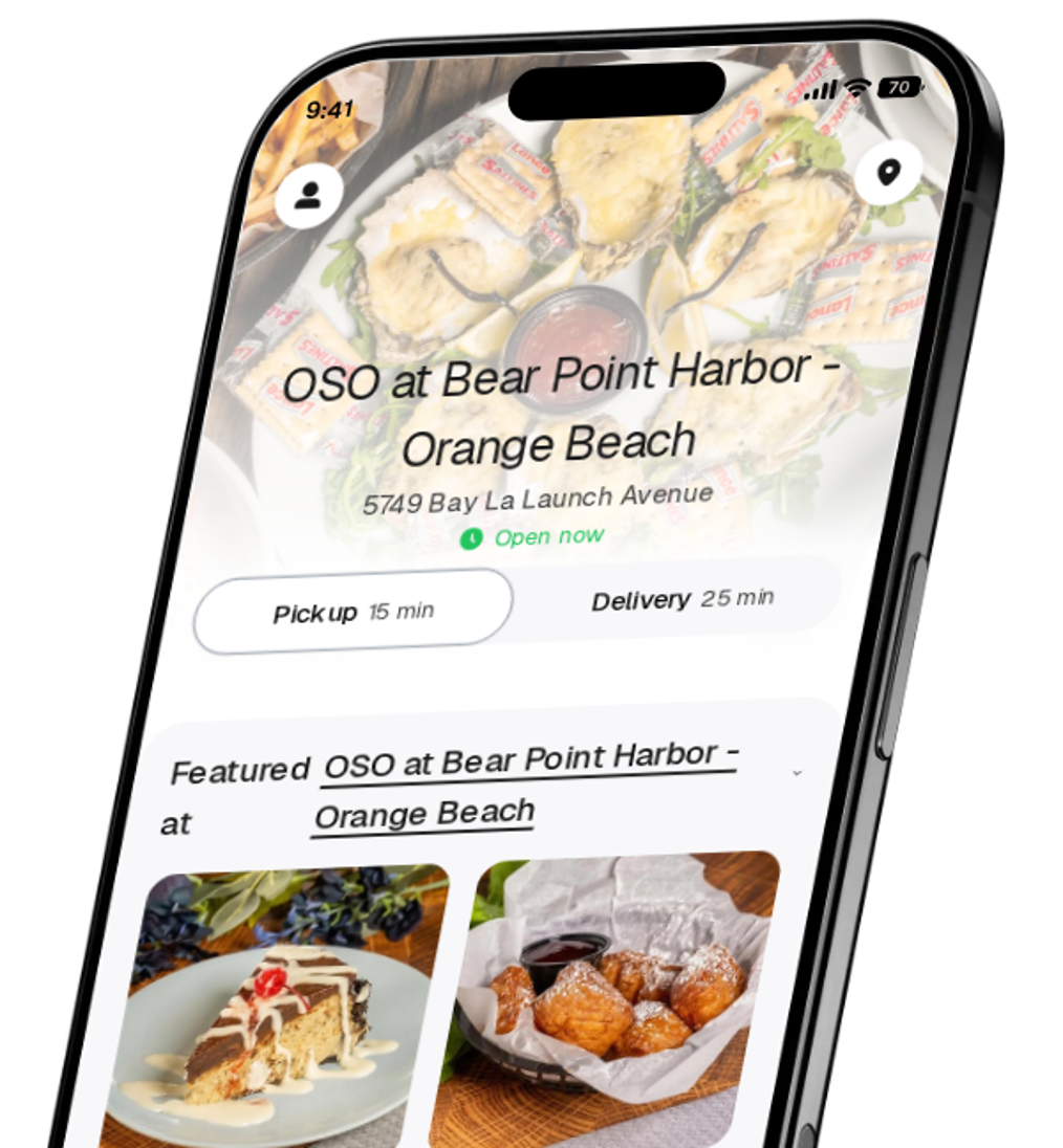 OSO at Bear Point Harbor - Orange Beach app preview